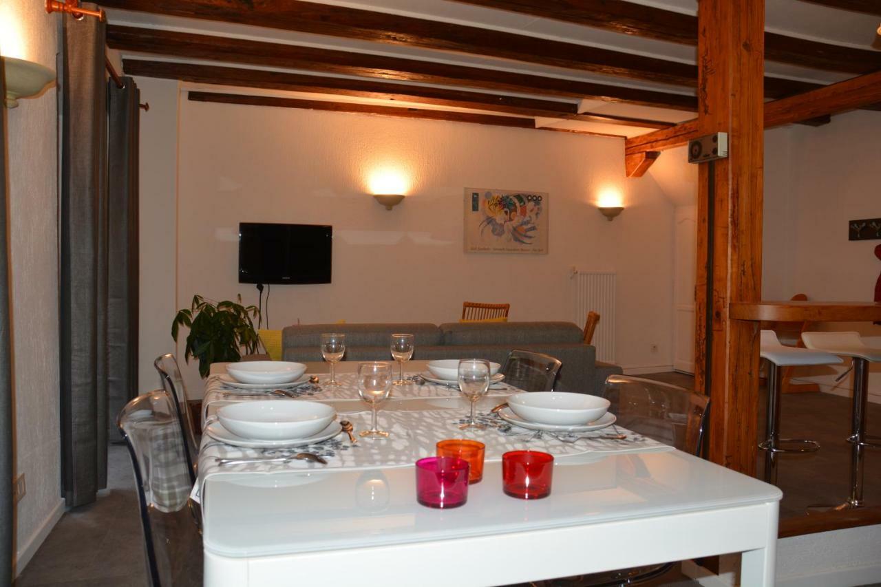 Le Cerf Apartment Colmar Bagian luar foto