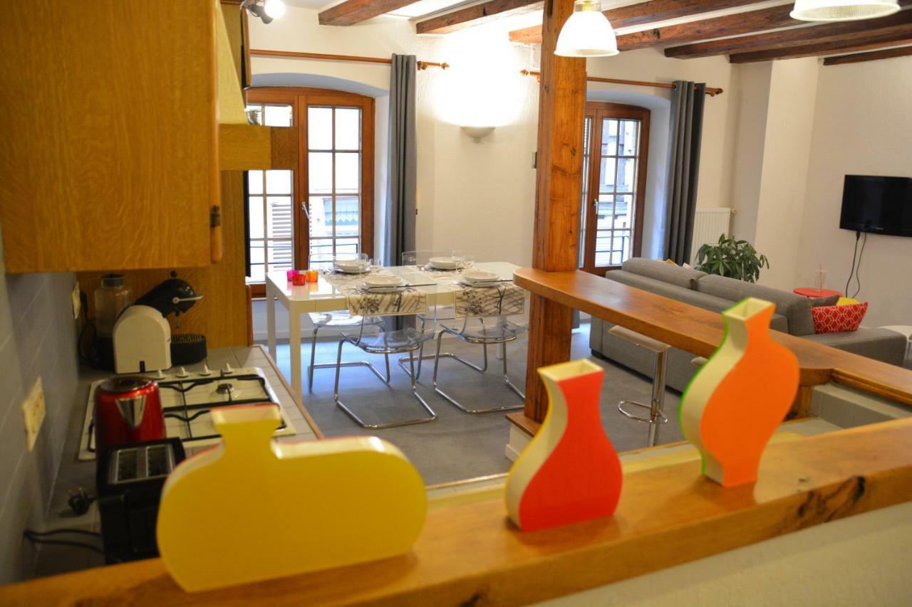 Le Cerf Apartment Colmar Bagian luar foto